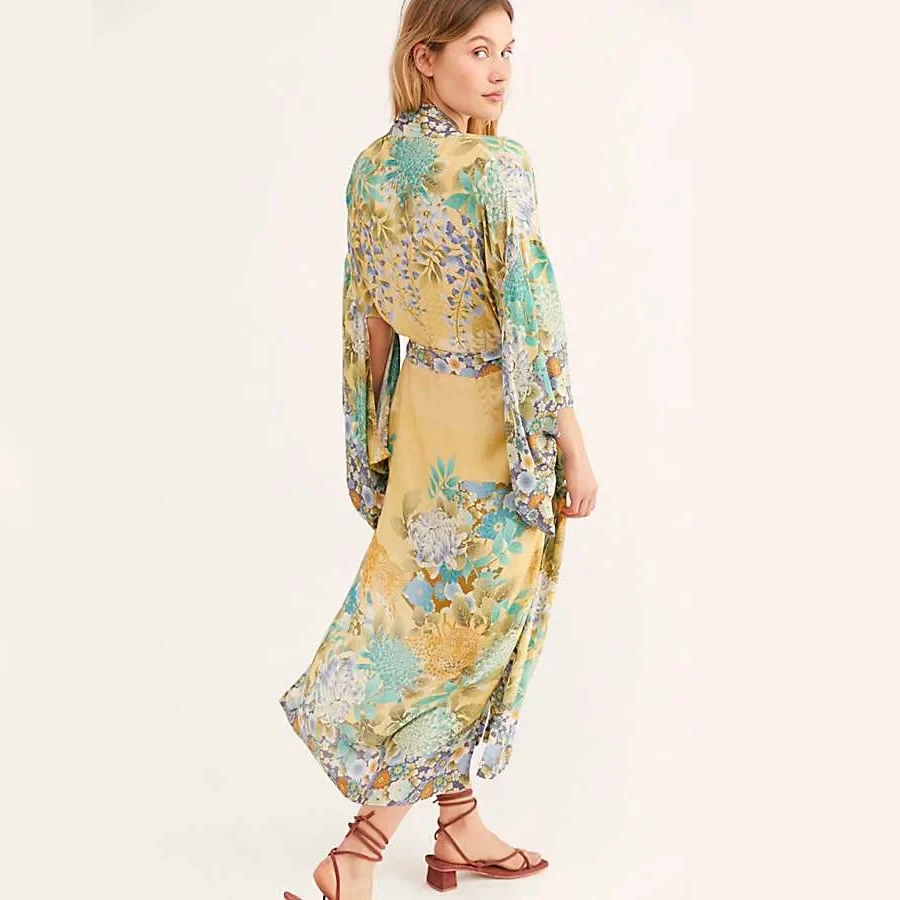 bohemian kimono robe