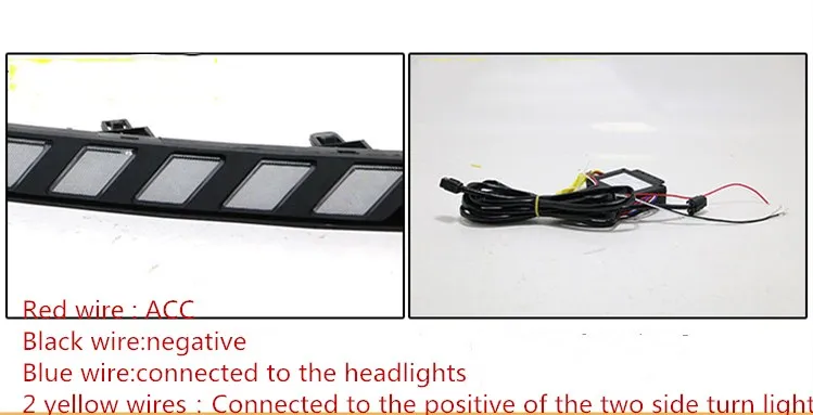 Qirun led drl дневные ходовые огни для Mazda CX-5- с динамическим движущимся желтым поворотным сигналом и синим ночным светом