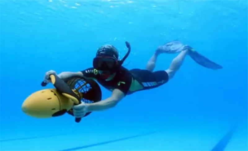 Водный бассейн 300 Вт, подводный скутер, двойной скоростной водный пропеллер, подводный скутер для дайвинга(без аккумулятора