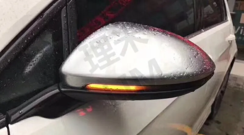 Динамический светодиодный индикатор Включите свет повторителя Зеркало заднего вида Сингал подходит для Volkswagen VW Golf 7 MK7 GTI R Sportsvan