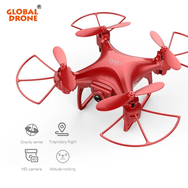 

Global Drone Mini Drone With Camera HD Remote Control Helicopter Dron Mini Altitude Hold Quadcopter VS H36 H8
