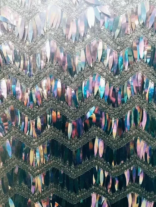 African velvet net clothe lace sequins tulle for French african sequence fabric Nigerian wedding dresses 1105 | Дом и сад