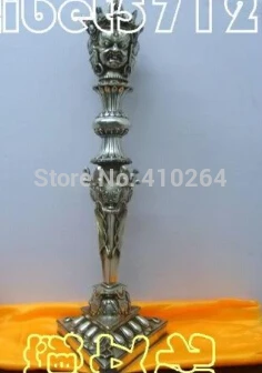 

$GANG NEPAL TIBET DECORATION BOUDDHA BUDDHA VAJRA DORJE BRONZE COATED SILVER BASE Statue Statue