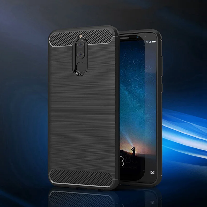 Matte Carbon Fiber Silicone Case For Huawei P10 P9 P8 Lite 2017 Case Soft TPU Cover For Huawei Mate 10 Lite P20 Pro P Smart Case (2)