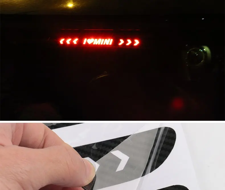 High Mount Stop Lamp Stickers for BMW Group MINI 9