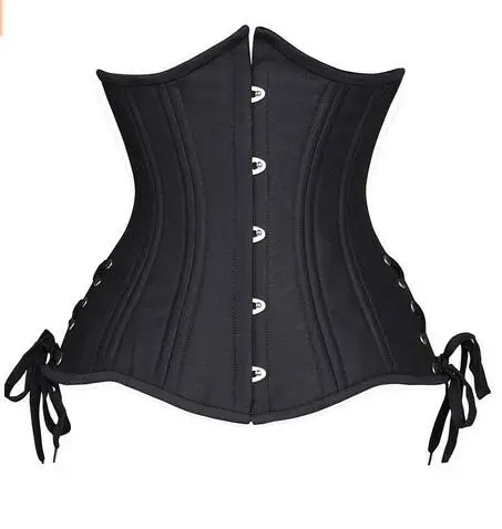 

Heavy duty waist shaping corsets plus size firm compression spiral steel boned corset underbust waist shaper corset