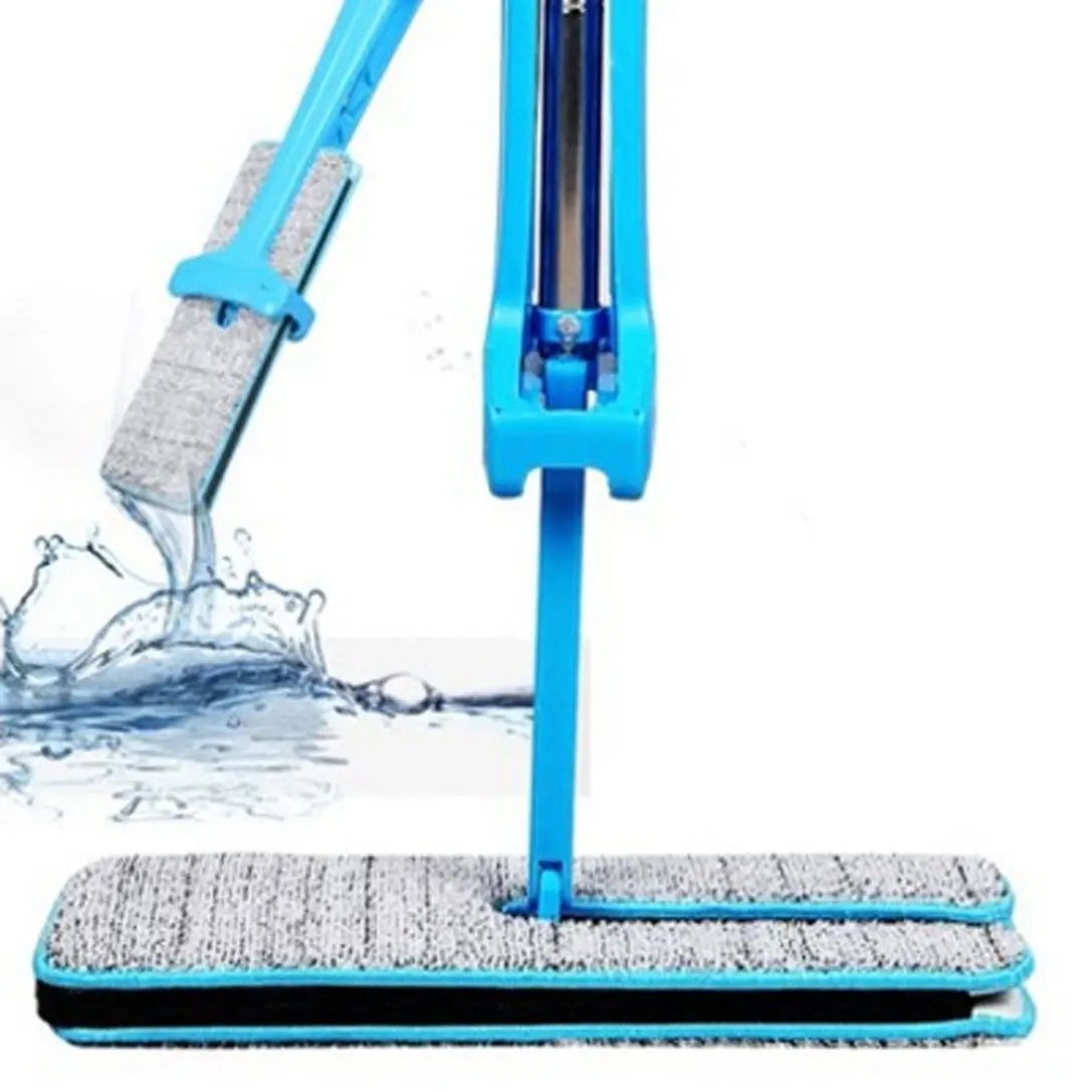 Double Sided Flat Lazy Mop 360 Degrees Cleaning Mop Self Wringing