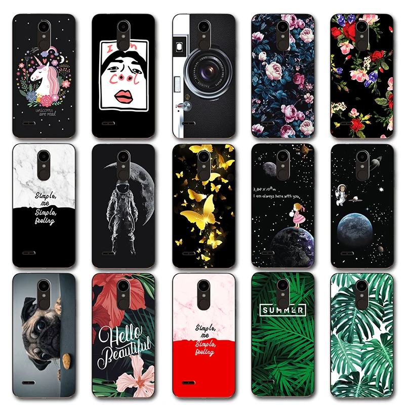 

Newest Fashion Lovers Phone Case For LG K10 2017 X400 Chic Planet TPU Back Cover Case Capa For LG LV5 M250 M250N Fundas Shell