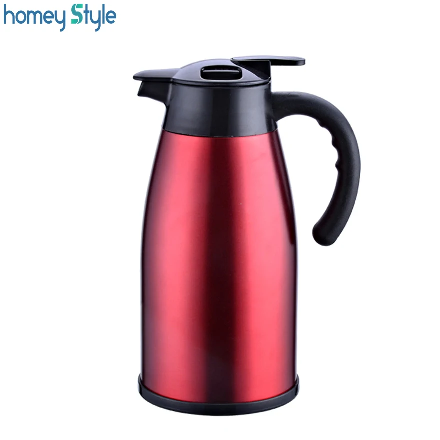 

304 Stainless Steel Vacuum Flasks 2L Drinking Thermoses Kettle Pot Thermal Bottle Thermos Mug Cup Pot Portable Vacuum Flask