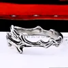 BEIER – bague squelette en bambou en acier inoxydable 316L pour hommes, style rock Punk, personnalité, bijoux de doigt, breloques, dropshipping BR8-114 ► Photo 2/4