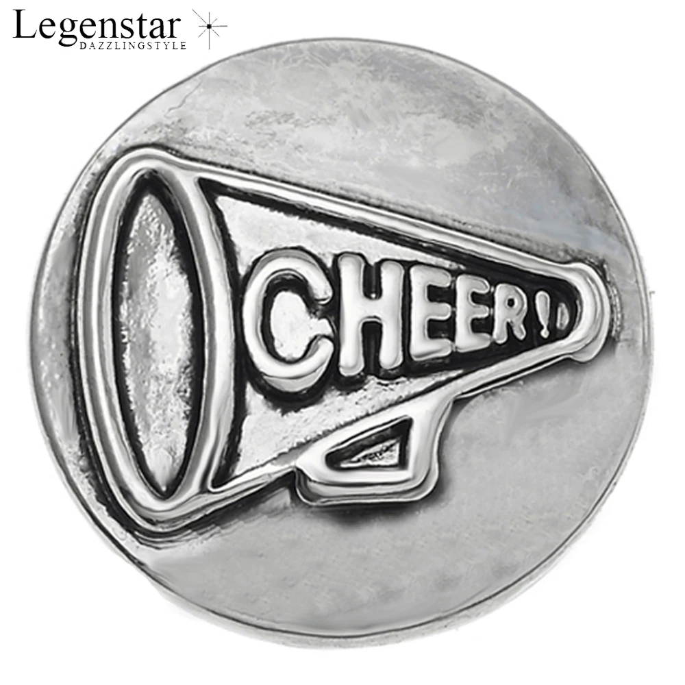 

Legenstar World Cup Cheer 18MM Snap Buttons Men Women Jewelry Interchangable DIY Snap Bracelet Jewelry