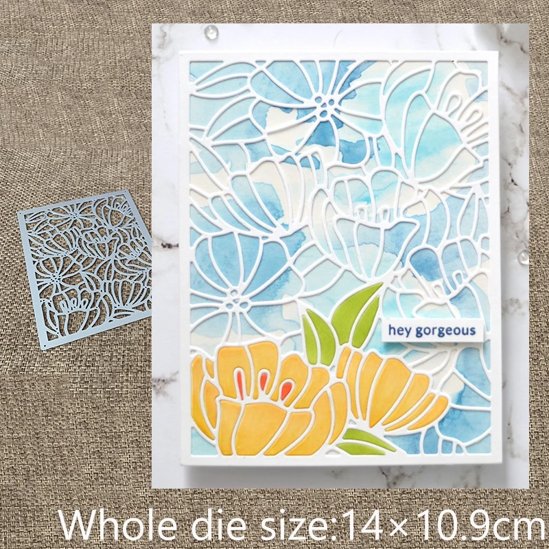 

New Design Craft Metal Cutting Die die cuts flower frame decoration scrapbook Album Paper Card Craft Embossing die cuts