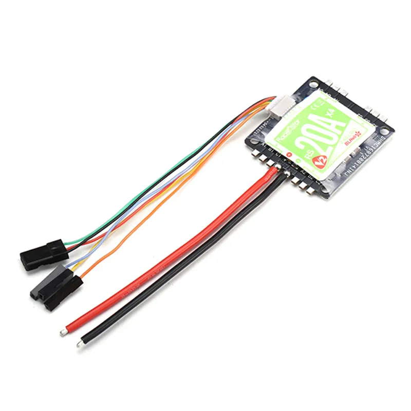 Лидер продаж Racerstar RS20Ax4 V2 20A BB2 48 МГц Blheli_S 2-4 S Opto Oneshot42 Multishot 4 в 1 ESC для гоночного дрона со съемкой от первого лица