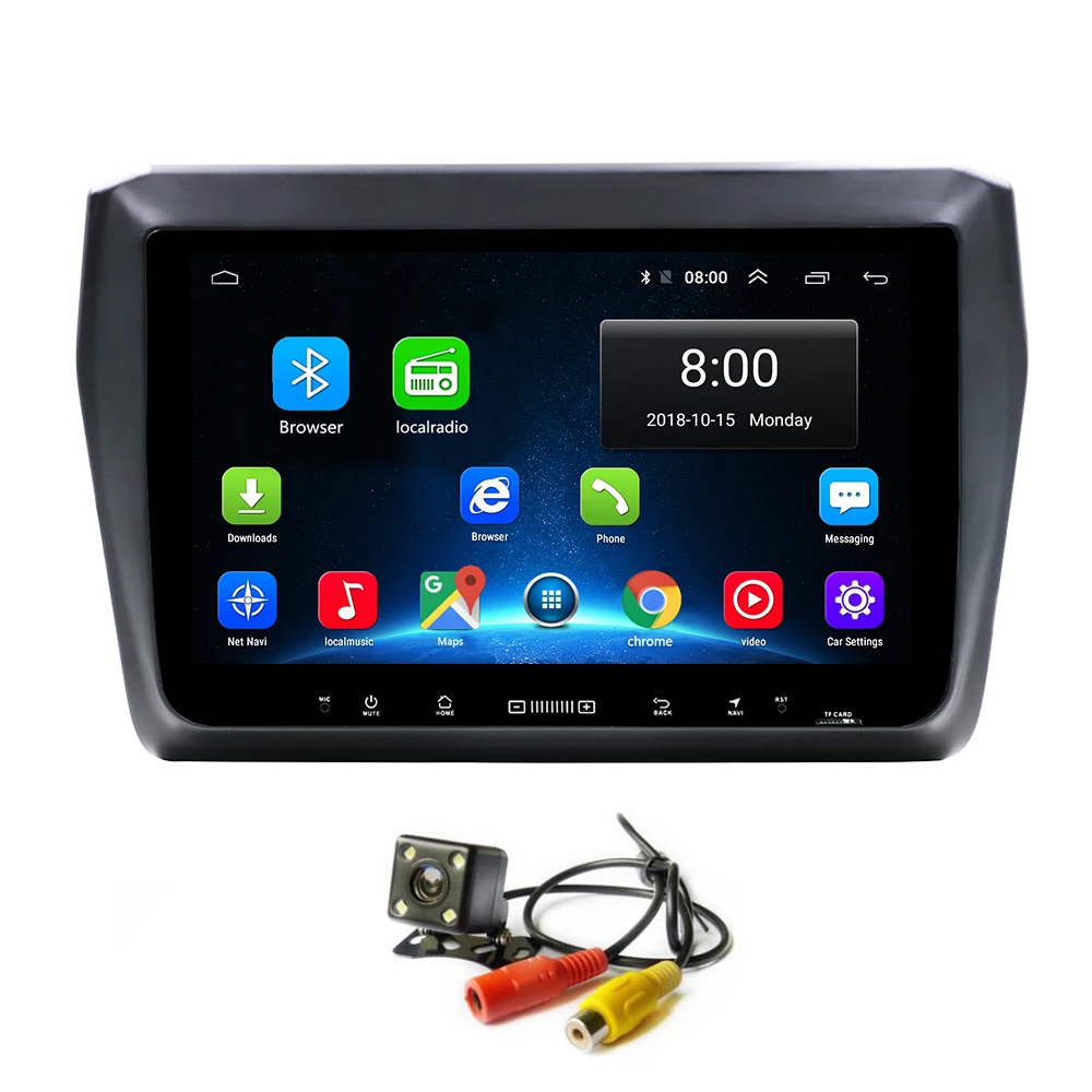 Sale Android 8.1 Car GPS Multimedia Player Stereo Navi for Suzuki Swift 2017 Car Autoradio GPS Navigation Wifi Bluetooth Touch Screen 0