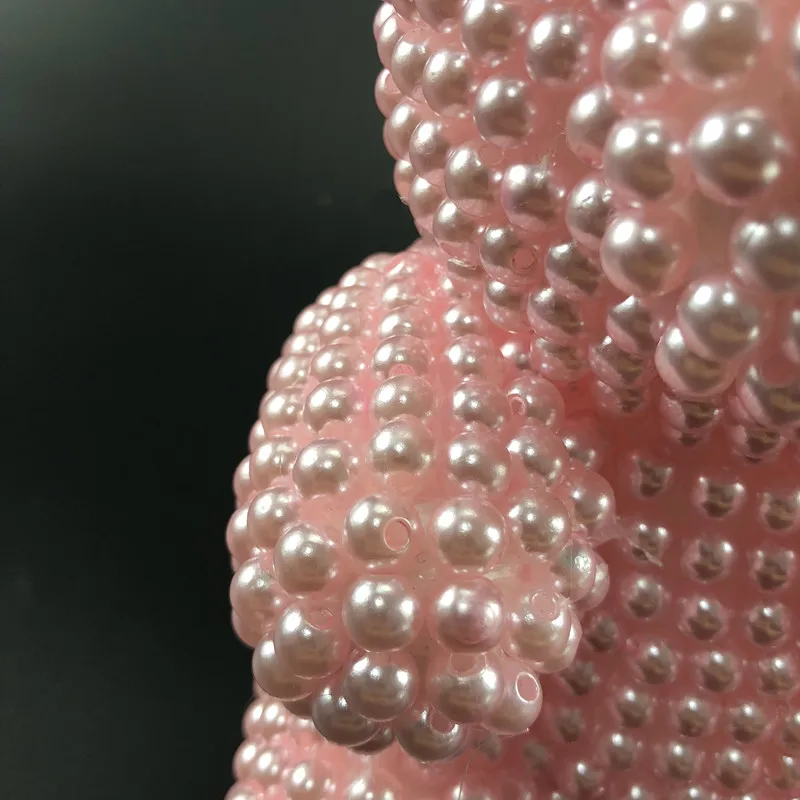 Творческие подарки поделки жемчуг медведь набор 20 см пена для творческого