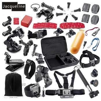 

Jacqueline for Basic Accessories Bundle Kit for GoPro Hero 6 5 4/3+/3/2 Session for SJCAM for EKEN H9R for Yi Action