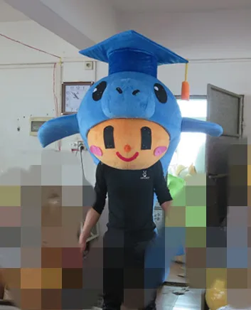 

Dolphin Mascot Costume Fancy Dress Adult Suit Party Dress