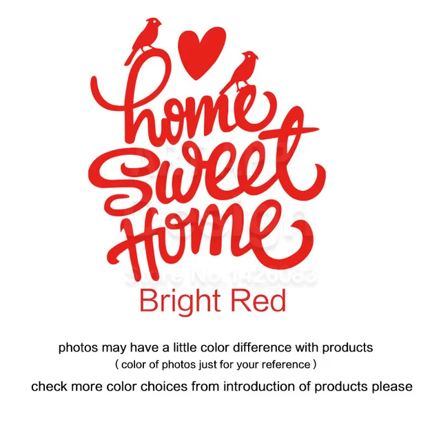 Diseno De Arte Barato Vinilo Decoracion De Hogar Dulce Adhesivo De