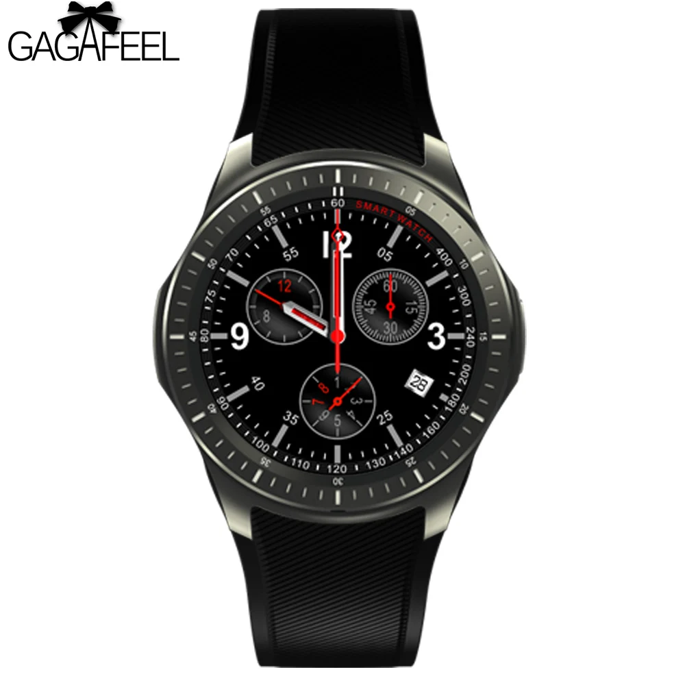

GPS Navigation Smart Watch with Heart Rate Monitor Weather Live Bracelet Watch Dial/Answer Call Smart Wristband for Android