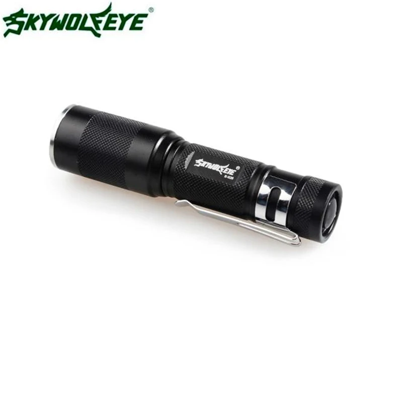 Skywolfeye Portable Flashlight 4000LM Zoomable XM-L Q5 LED Flashlight 3 Mode Torch Super Bright Light Lamp  F#4O04 (10)