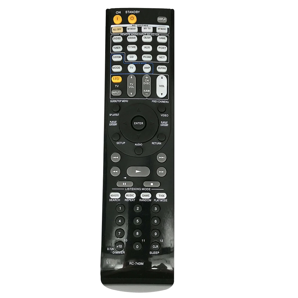 

New Remote Control for Onkyo AV Receiver RC-743m rc743m