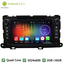 Quad Core WIFI DAB+ Android 5.1.1 2Din 8″ 1024*600 Car DVD Player Stereo Radio PC Audio Screen GPS For Toyota Sienna 2009-2013