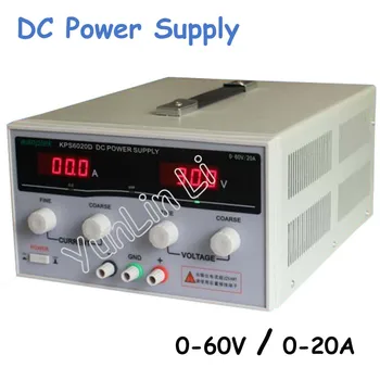 

New High-Power Switch DC Adjustable Precision Digital Power Supply 60V 20A 1200W with US/EU/AU Plug