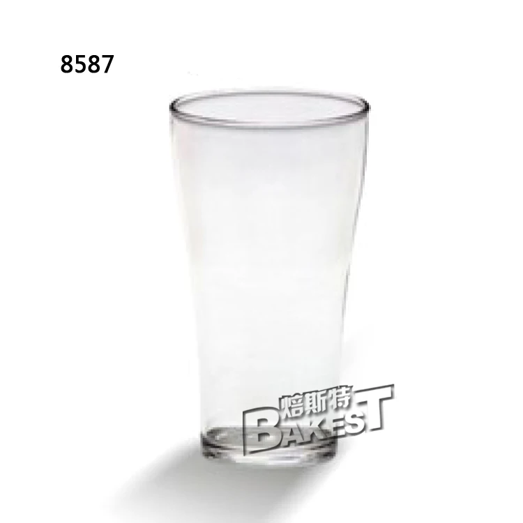 

JB8587 BAKEST 300ml 10oz Transparent Drinking Cup Simple Style Drinkware