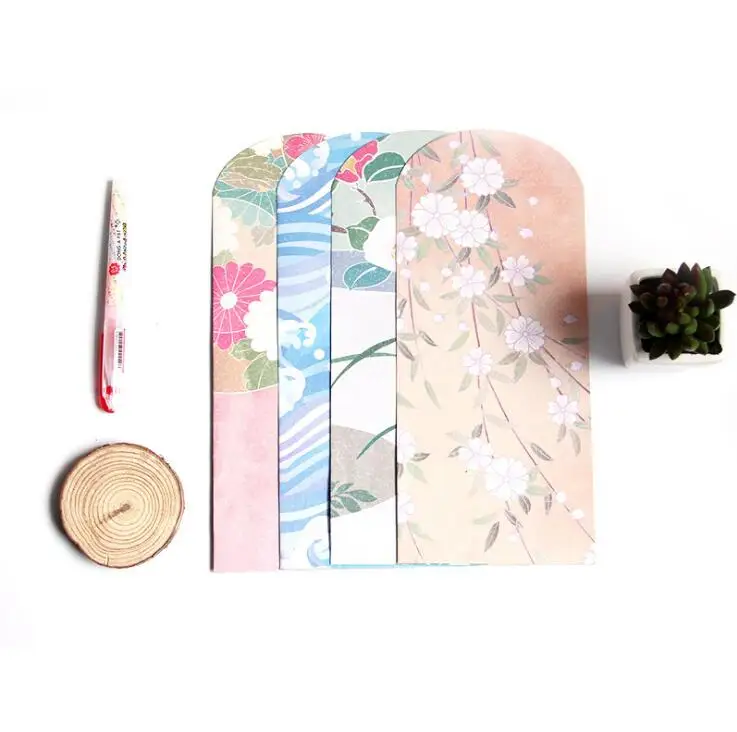 10 шт./лот корейский милый мультяшный мини цветной бумажный конверт маленькие