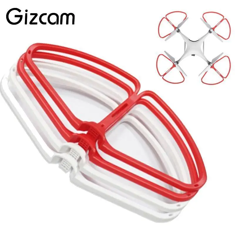 Gizcam 4 шт. Пропеллеры Шестерни Опора Гвардии Protector для DJI Phantom 4/4 Pro Drone Quad Профессиональный Видео-дроны Ограждения для винтов квадрокоптеров Gizcam 4 шт. Пропеллеры Шестерни Опора Гвардии Protector для DJI Phantom 4/4 Pro Drone Quad Профессиональный Видео-дроны Ограждения для винтов квадрокоптеров