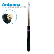 Antena telescópica vhf do ganho do walkie talkie para motorola gp328 gp300 gp88 gp340 gp338 cp040 gp380 gp68 gp2000 ht750 rádio em dois sentidos