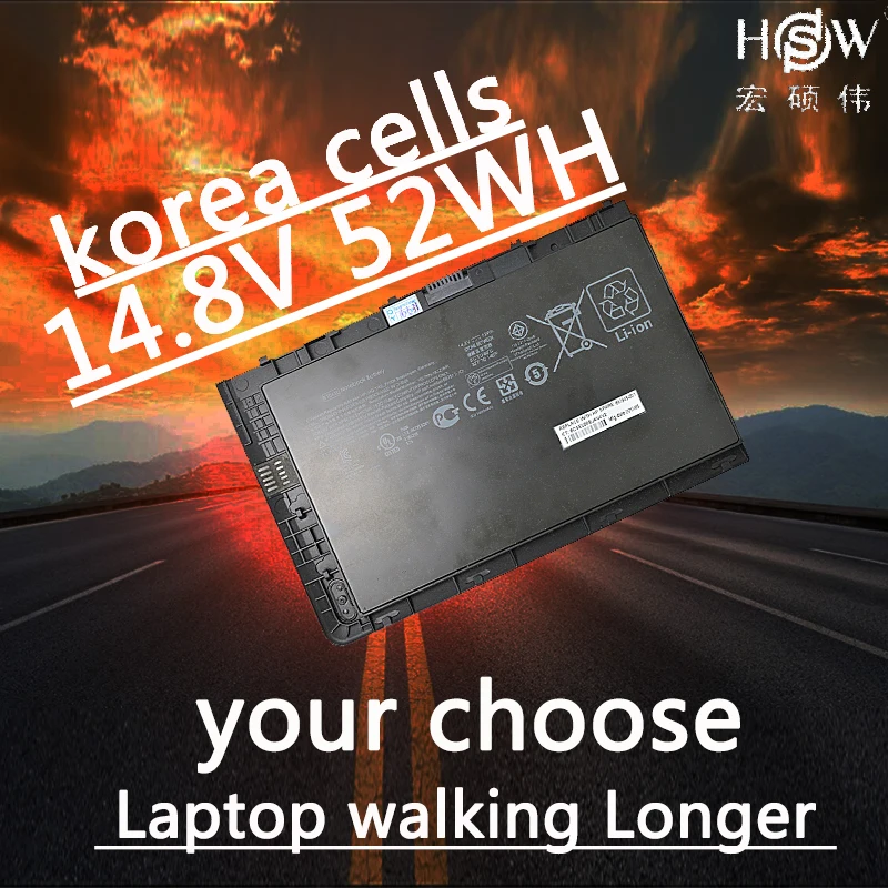 Аккумулятор HSW для ноутбука HP EliteBook Folio 9470 9470m 687517 171 241 687945 001 BA04XL Ba06 Bt04 Bt04xl H4q47aa