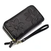 Genuine Leather Floral Women’s Purse