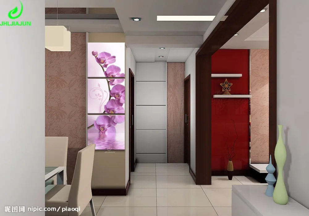 Современная живопись модульные картины Cuadros Decoracion 3 шт. картина с фруктами