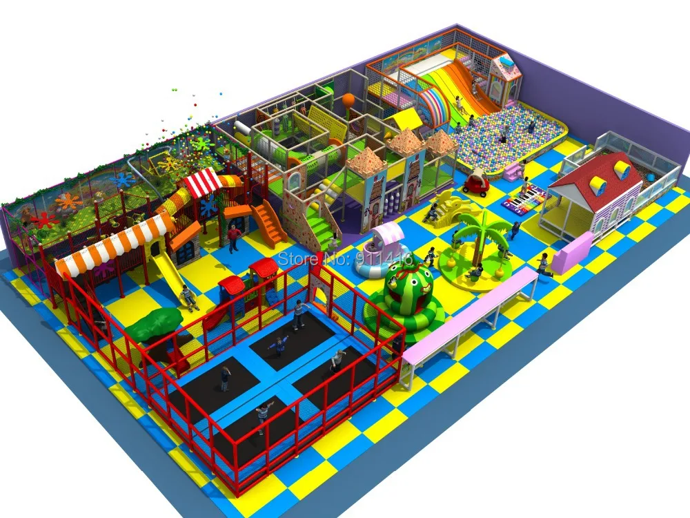 

Naughty castle,indoor playground and trampoline park CIT-144B