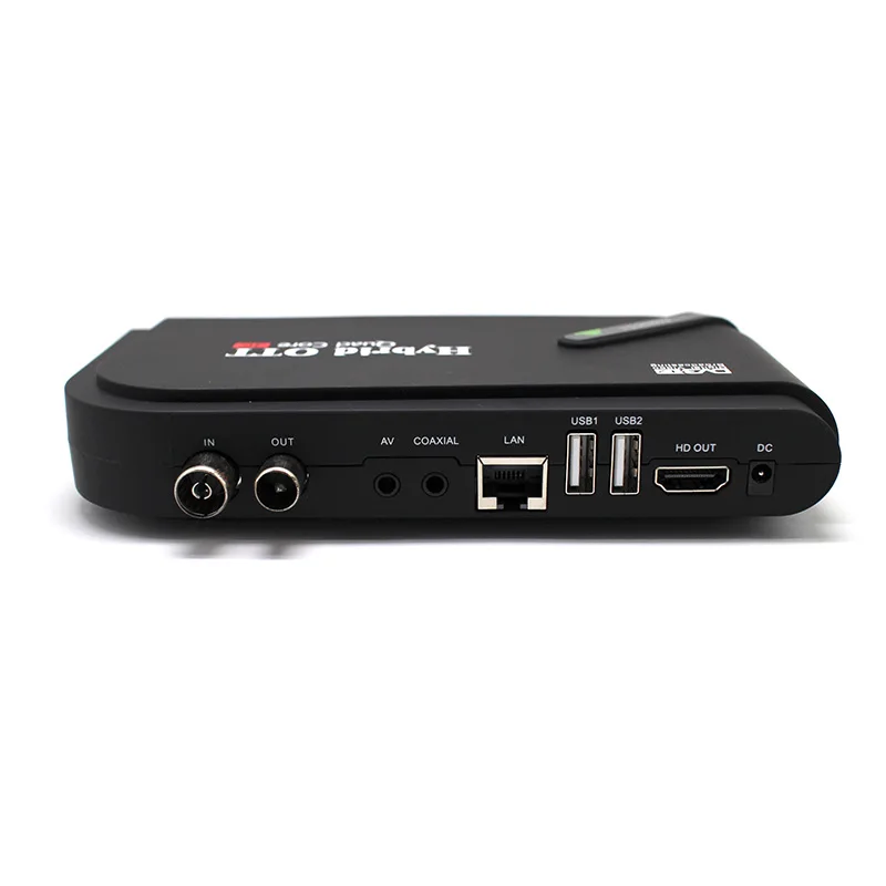 Tanie DVB T2 tv BOX z androidem podwójny tryb DVB T2 zestaw z odbiornikiem TOP BOX system operacyjny Aandroid 5.1 procesor Amlogic S905 czterordzeniowy DVB T2 wyświetlania w rozdzielczości 4K H.265