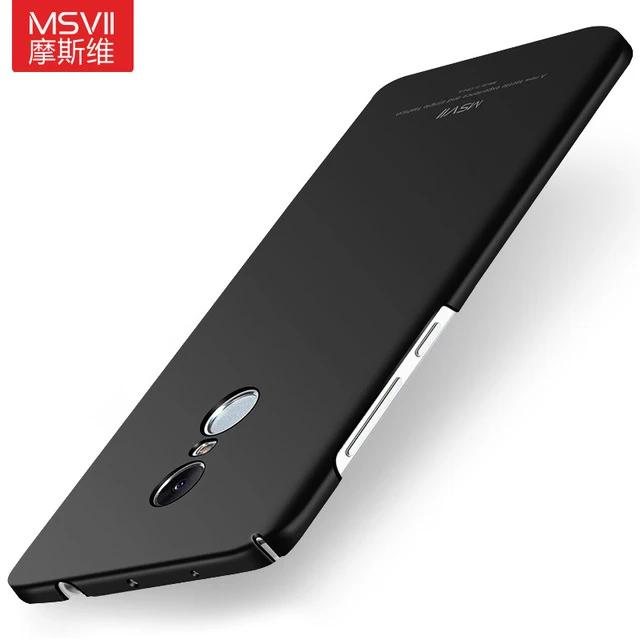 

MSVII luxury Case for Xiaomi redmi note 4X Pro (4G RAM,64G ROM) hard PC scrub Back cover For xiomi redmi note4X pro cases