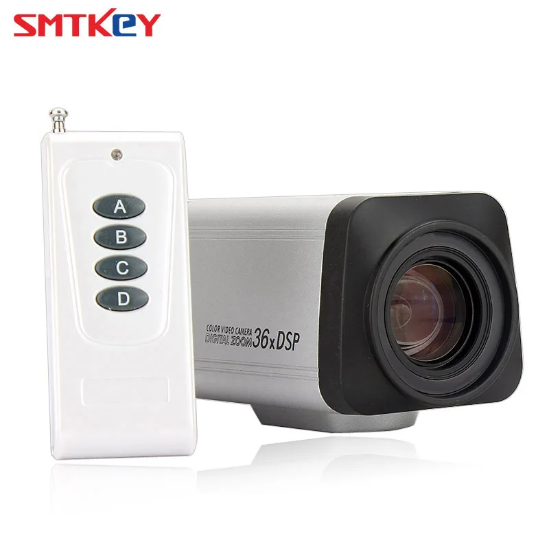 SMTKEY 2.0MP автоматическая фокусировка зум 3,0-90 мм объектив коробка AHD CCTV камера 36X1080 P AHD камера с дистанционным управлением