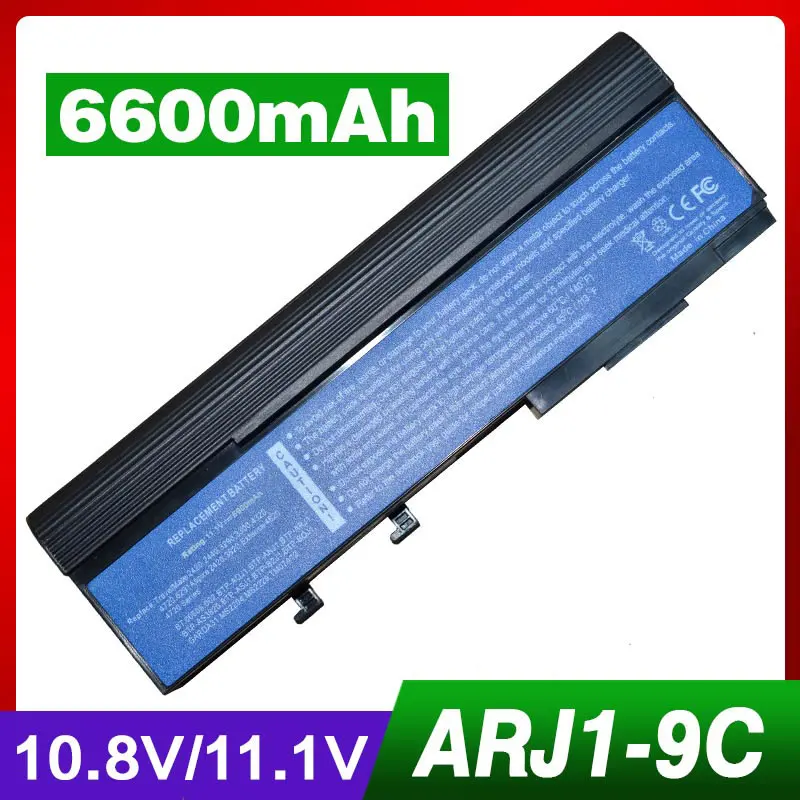 Аккумулятор 6600 мАч для acer Aspire 2420 2920 3620 3628WXMi 3640 3670 5540 3100 4120 4630 2440 2470 3010 3240 3250 3280 |