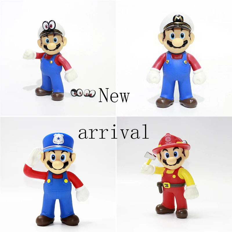 Super Mario Bros Figure super mario figurine mario bross PVC Action anime cartoon Figura Luigi Mario Yoshi Toys for Children Super Mario Bros Figure super mario figurine mario bross PVC Action anime cartoon Figura Luigi Mario Yoshi Toys for Children