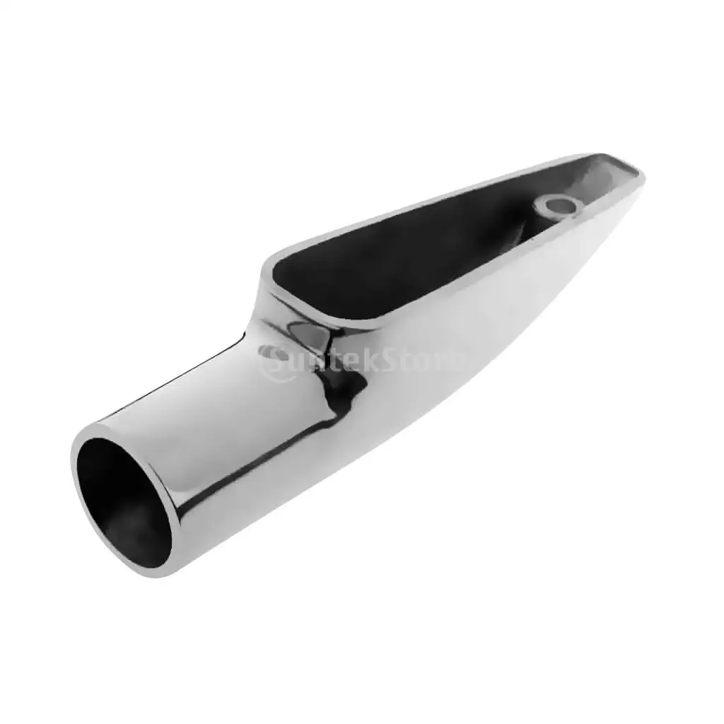 2pcs 22mm 7/8inch 316 Stainless Steel Rail End Marine Boat Tubing Hand Rail Fittings