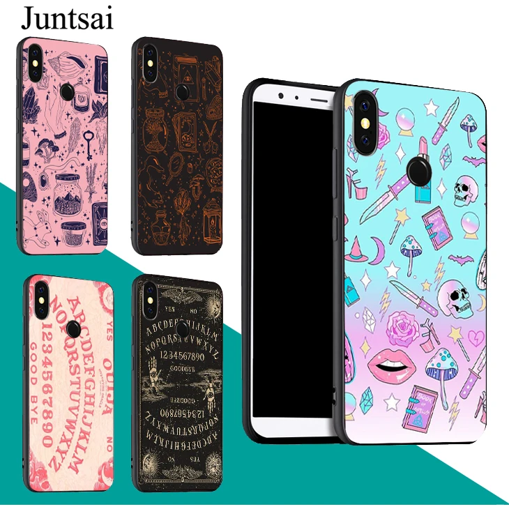 Чехол Girly Pastel Witch Goth Ouija для Redmi Note 9 Pro 9S 8T 8 9A 9C Mi 9T 10 Lite POCO X3 Couqe|Бамперы| |