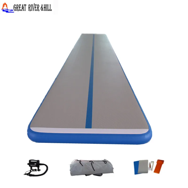 

cheap inflatable air track training mat for perfect abdominal cross fit mat with free pump for sale 7m x 1m