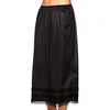 Women Petticoat Underskirt Skirts Polyester underdress Solid Skirt Hem Vestidos Summer Casual Slips Lady Lace Mini Sexy ► Photo 2/6