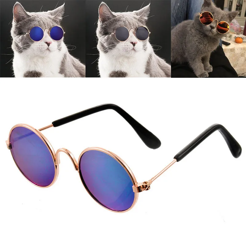 

Hoomall Pet Cat Glasses Dog Glasses Lovely Pet Photos Props Products For Little Dog Cat Eye-wear Dog Sunglasses Pet Supplies