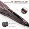 Korean Hair Straightener Keratin Treatment Floating Wide Plate Ceramic Flat Iron Dual Voltage Hair Curling Iron Salon Styler 2