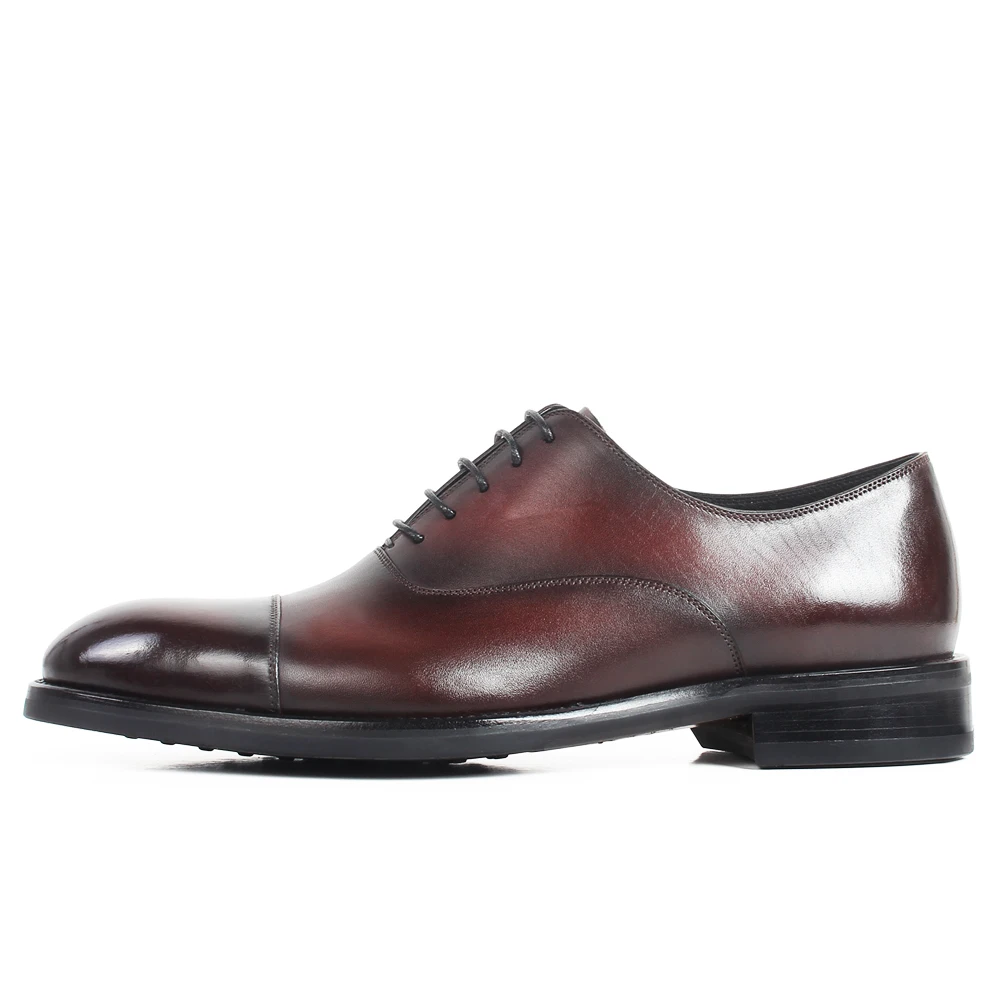 Tamanho Casamento Vaca De Zapatos Mão Sapato Grande As Homens Vikeduo Feitas Para Masculino Escritório Picture Sapatos Oxford Couro Vestido Genuíno À Calçados Mans Patina qU8Ozn