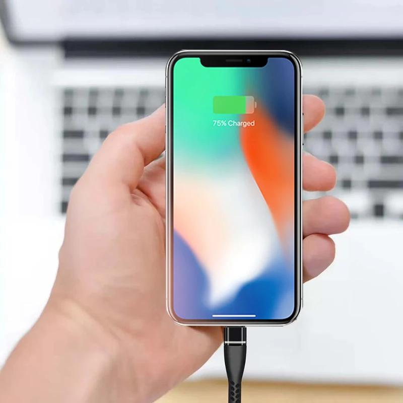 Suntaiho USB кабель для iphone зарядное устройство для iphone X XS Max Синхронизация данных для iphone 6s 7 8 plus для освещения быстрый заряд кабеля провода