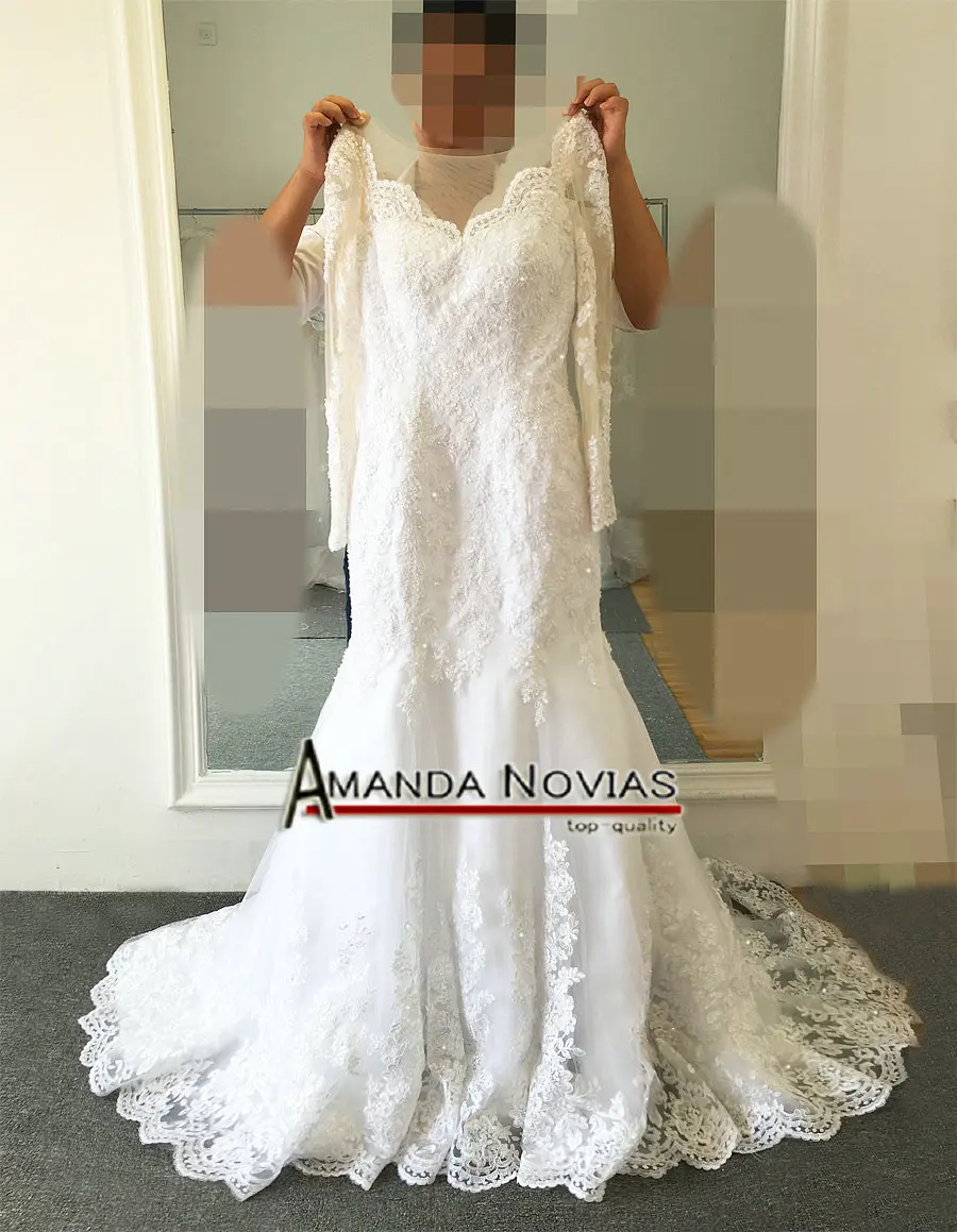 

Amazing good looking mermaid style wedding dress