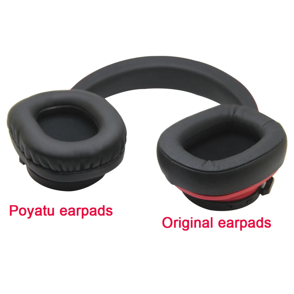 POYATU подушечки для Bluedio T6 T6s Беспроводной наушники гарнитуры Замена Earpad амбушюры Чехол подушки ремонт Запчасти